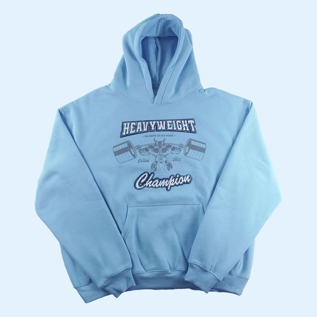CaseOh Merch 2026 CaseOh's Heavyweight Champion Hoodie Go Hard Or Go Home Hoodie Gamers Gifts