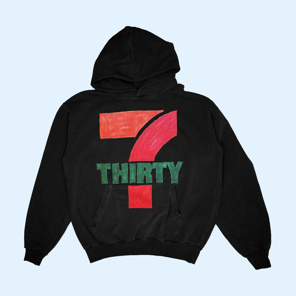 Asspizza Merch 2026 7-Thirty Hoodie 7 Eleven Logo Parody Hoodie Gift For Brothers