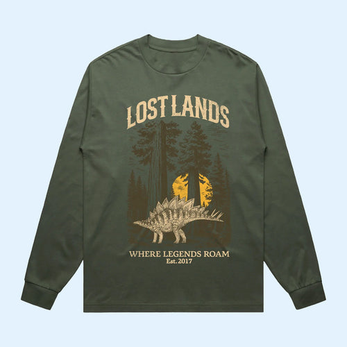 Excision Merch 2026 Lost Lands Where Legends Roam Long Sleeve Shirt Gift For DJ Fans