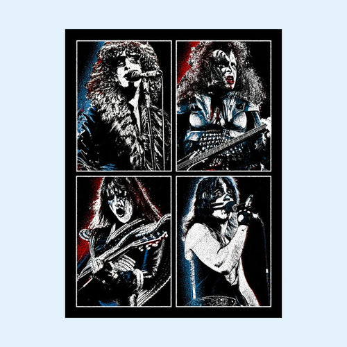 KISS Merch Rock And Roll Over 50Th Anniversary 2026 Rock And Roll Over Poster Wall Art Decor