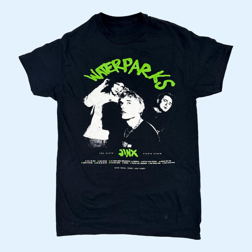 Waterparks Merch 2026 Light T-Shirt Jinx Waterparks Band Shirt Gift For Music Lovers