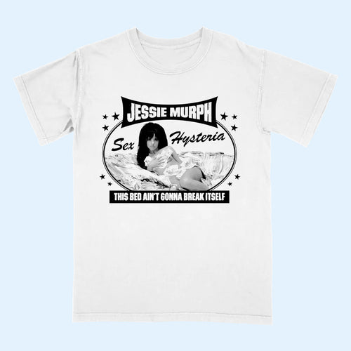 Jessie Murph Merch 2026 Bed T-Shirt Sex Hysteria Shirt Unique Gifts For Music Lovers