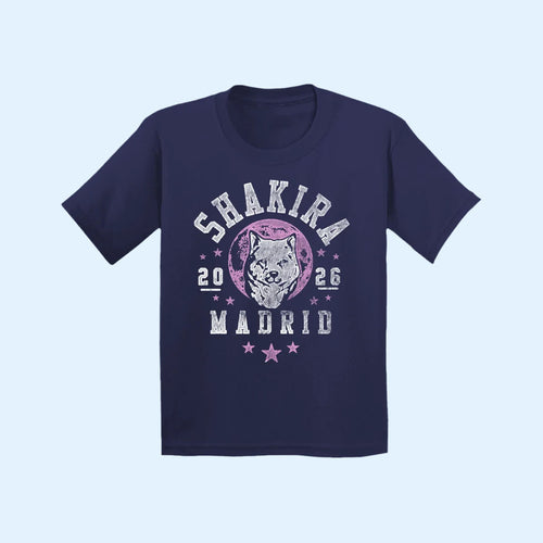 Shakira Merch 2026 She Wolf T-Shirt Shakira Madrid Tour Shirt Best Present For Music Lovers
