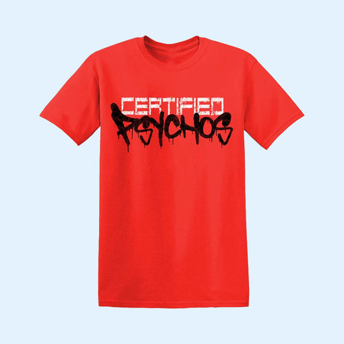 MNE Merch 2026 Certified Psychos Logo T-Shirt Best Gift For Hip Hop Fans
