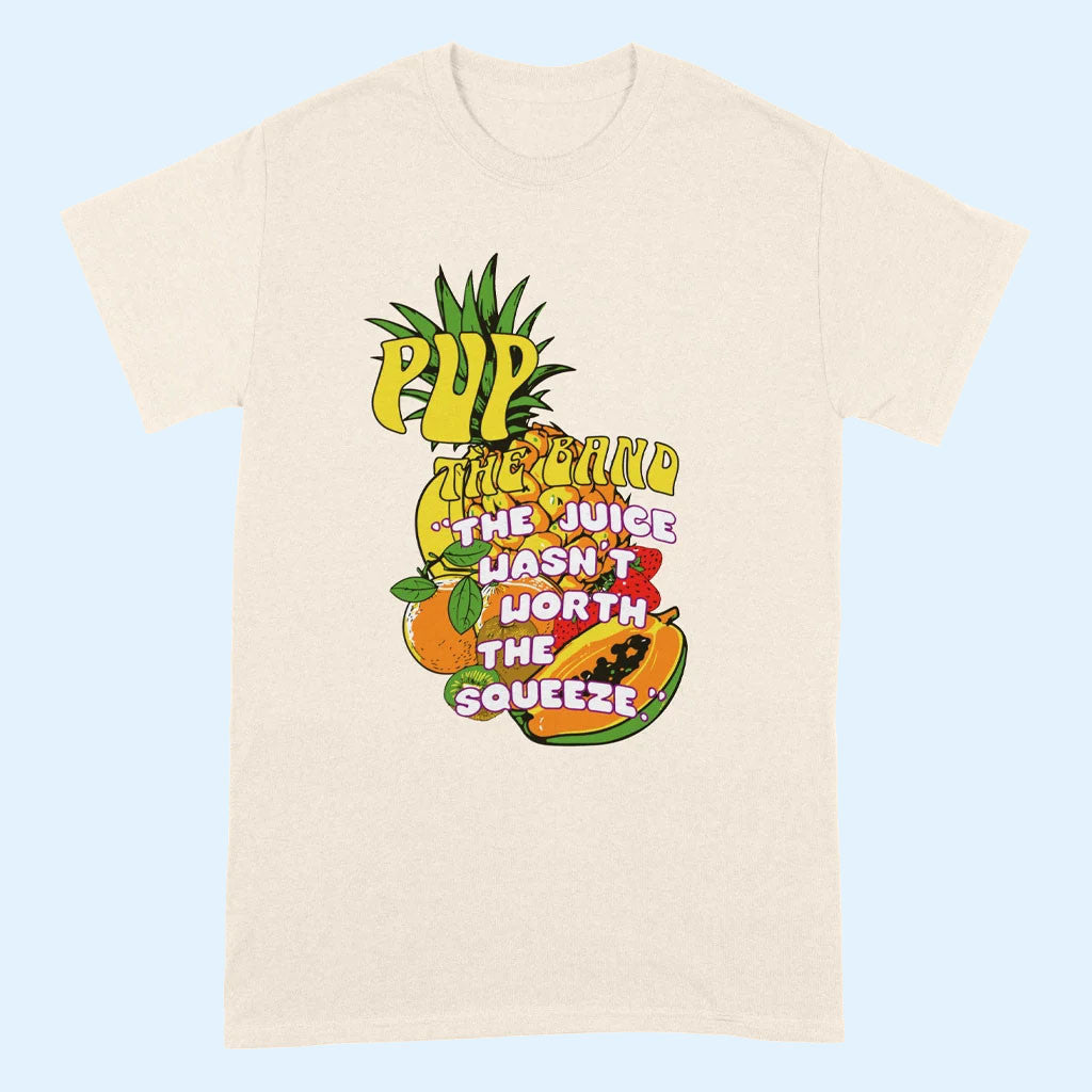 Pup The Band Merch 2026 Juice T-Shirt Unique Gifts For Music Lovers