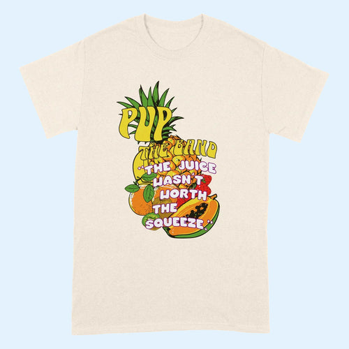 Pup The Band Merch 2026 Juice T-Shirt Unique Gifts For Music Lovers
