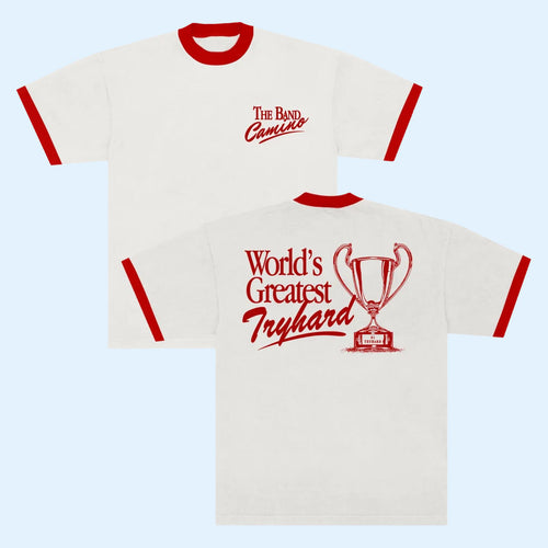 The Band Camino Merch 2026 World's Greatest Tryhard T-Shirt Gift For Music Fans
