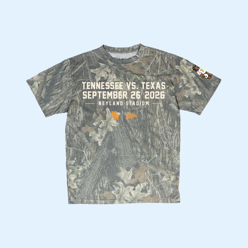 Morgan Wallen X UT Merch 2026 TN Vs TX Camo Event T-Shirt Morgan Wallen Vols Shirt Fan Gifts