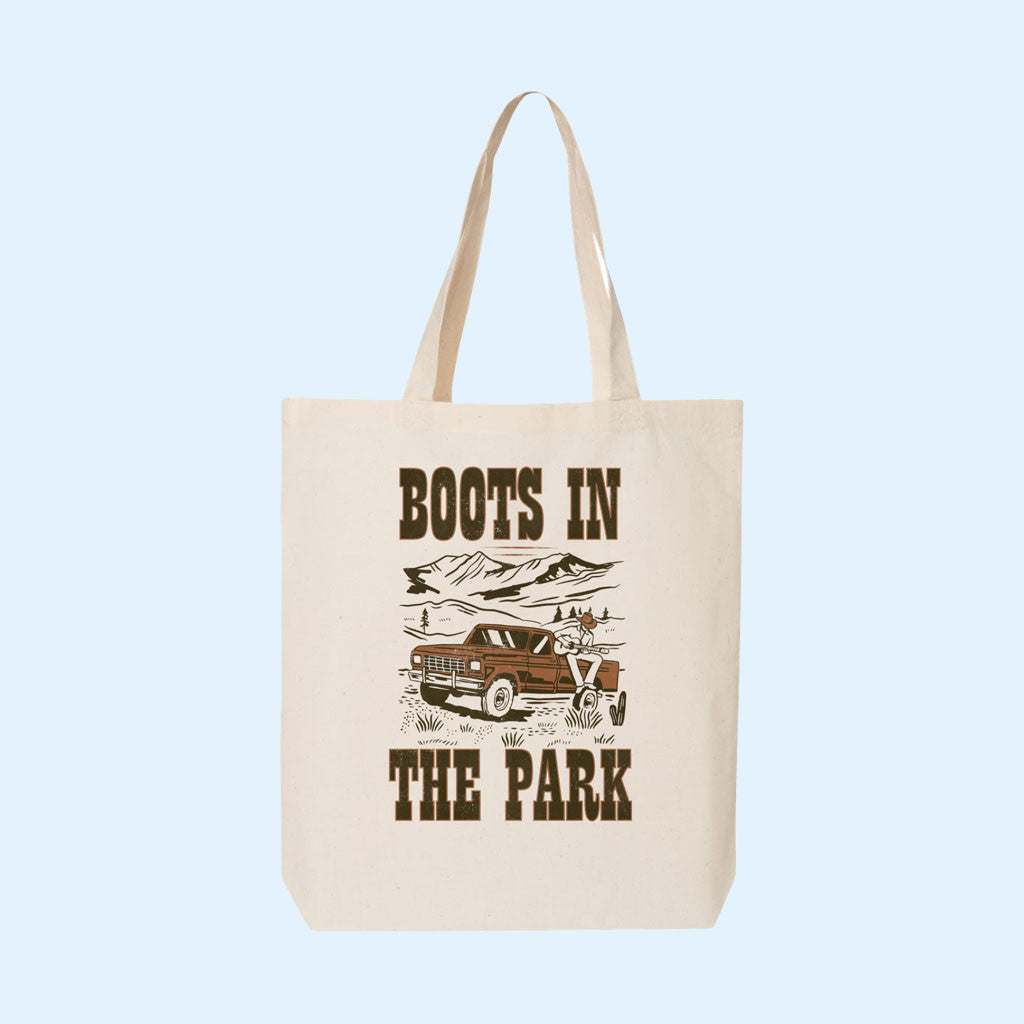 Boots In The Park Festival Merch 2026 Truck Tote Bag Cool Gifts For Country Music Fans