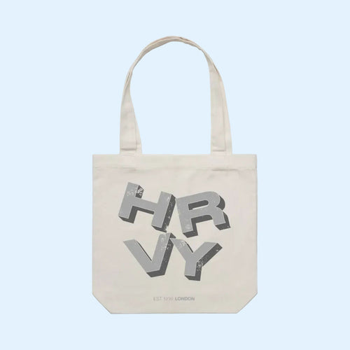 HRVY Merch 2026 HRVY Tote Bag London Logo Handbag Birthday Gift Ideas For Friends