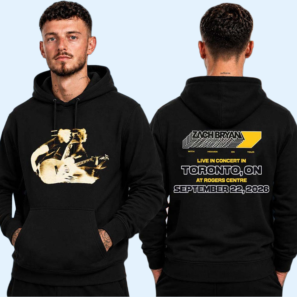Zach Bryan Toronto ON At Rogers Centre September 21 22 2026 Hoodie Zach Bryan Tour Merch Gifts