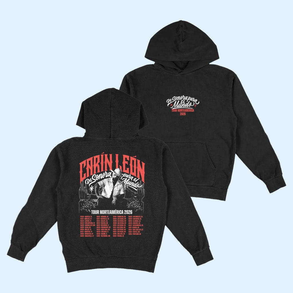 Carin Leon Merch 2026 Tour Norteamerica Hoodie Carin Leon Concert Outfits Gift For Fans