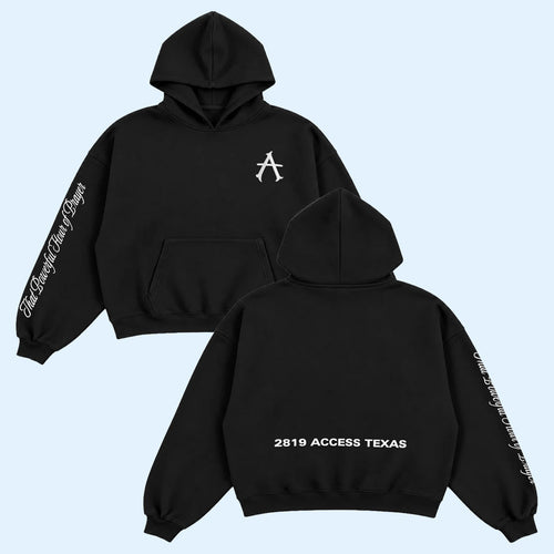 2819 Merch 2026 Access A Logo Hoodie Black Powerful Hour Of Prayer Hoodie Gift For Christian