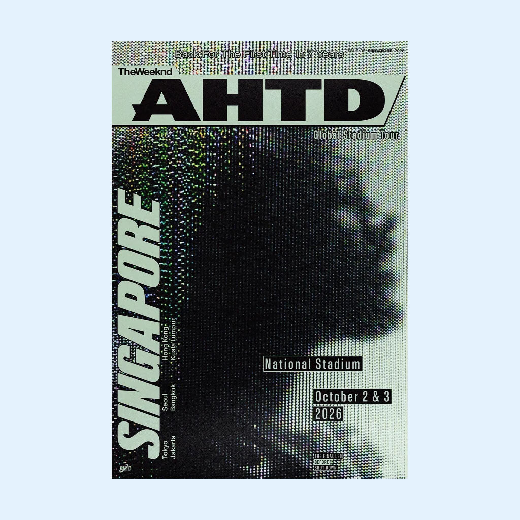 The Weeknd XO After Hours Til Dawn Asia Tour Merch 2026 AHTD Singapore Poster Home Decorations