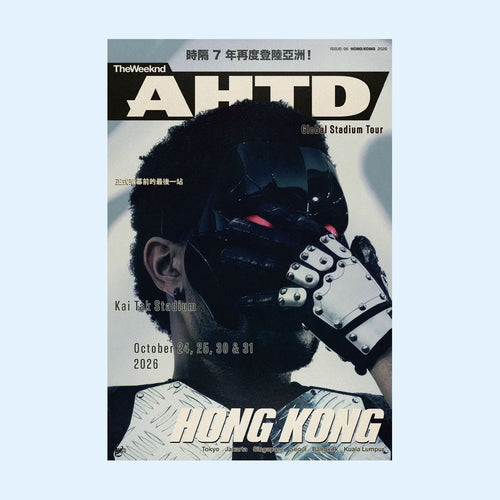 The Weeknd XO After Hours Til Dawn Asia Tour Merch 2026 AHTD Hong Kong Poster Wall Decor