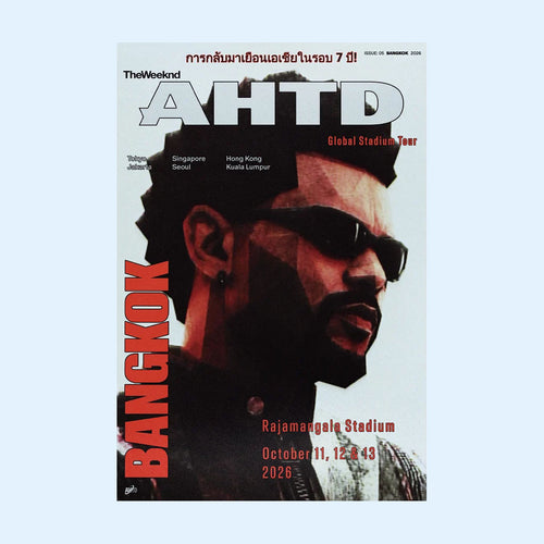 The Weeknd XO After Hours Til Dawn Asia Tour Merch 2026 AHTD Bangkok Poster Wall Art Decor