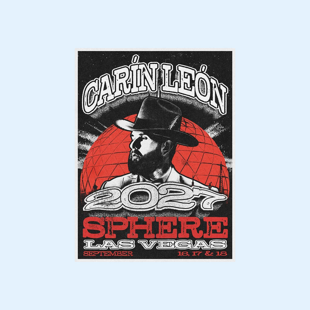 Carin Leon Merch Sphere 2027 Poster Carin Leon Tour Merch Wall Art Decor Gift For Music Fans