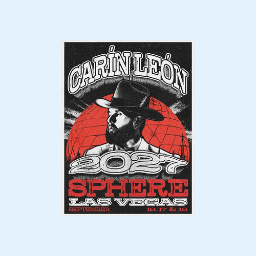 Carin Leon Merch Sphere 2027 Poster Carin Leon Tour Merch Wall Art Decor Gift For Music Fans