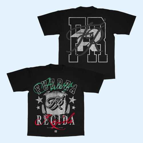 Fuerza Regida Merch 2026 Sello De Fuerza Black T-Shirt Presents For Music Lovers