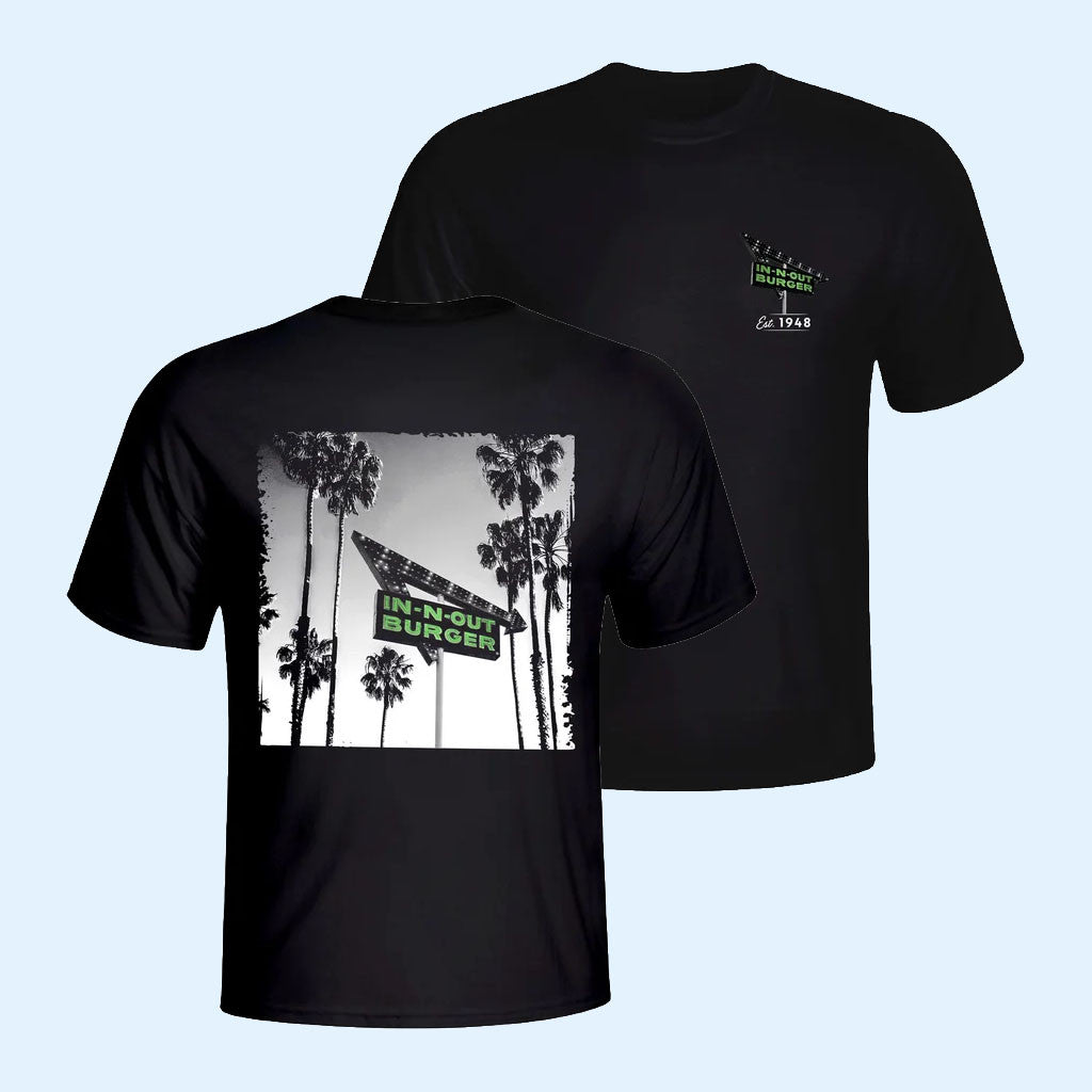 In N Out Merch 2026 West Coast Palms T-Shirt In-N-Out Burger Shirt Gift For Brothers