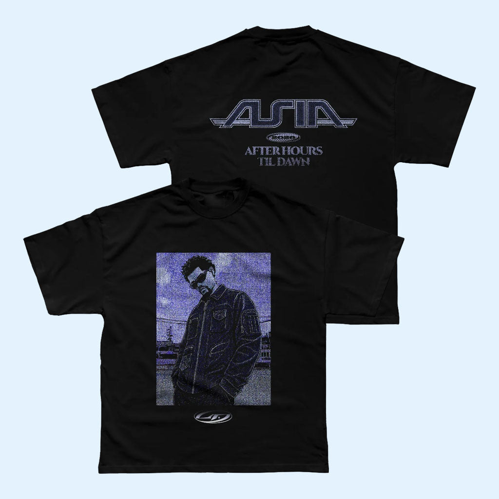 The Weeknd XO After Hours Til Dawn Asia Tour Merch 2026 AHTD Asia Pixel Tour T-Shirt Fan Gear
