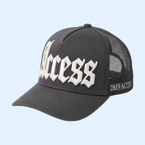 2819 Merch 2026 Access Old English Trucker Hat 2819 Church Cap Gift For Christian