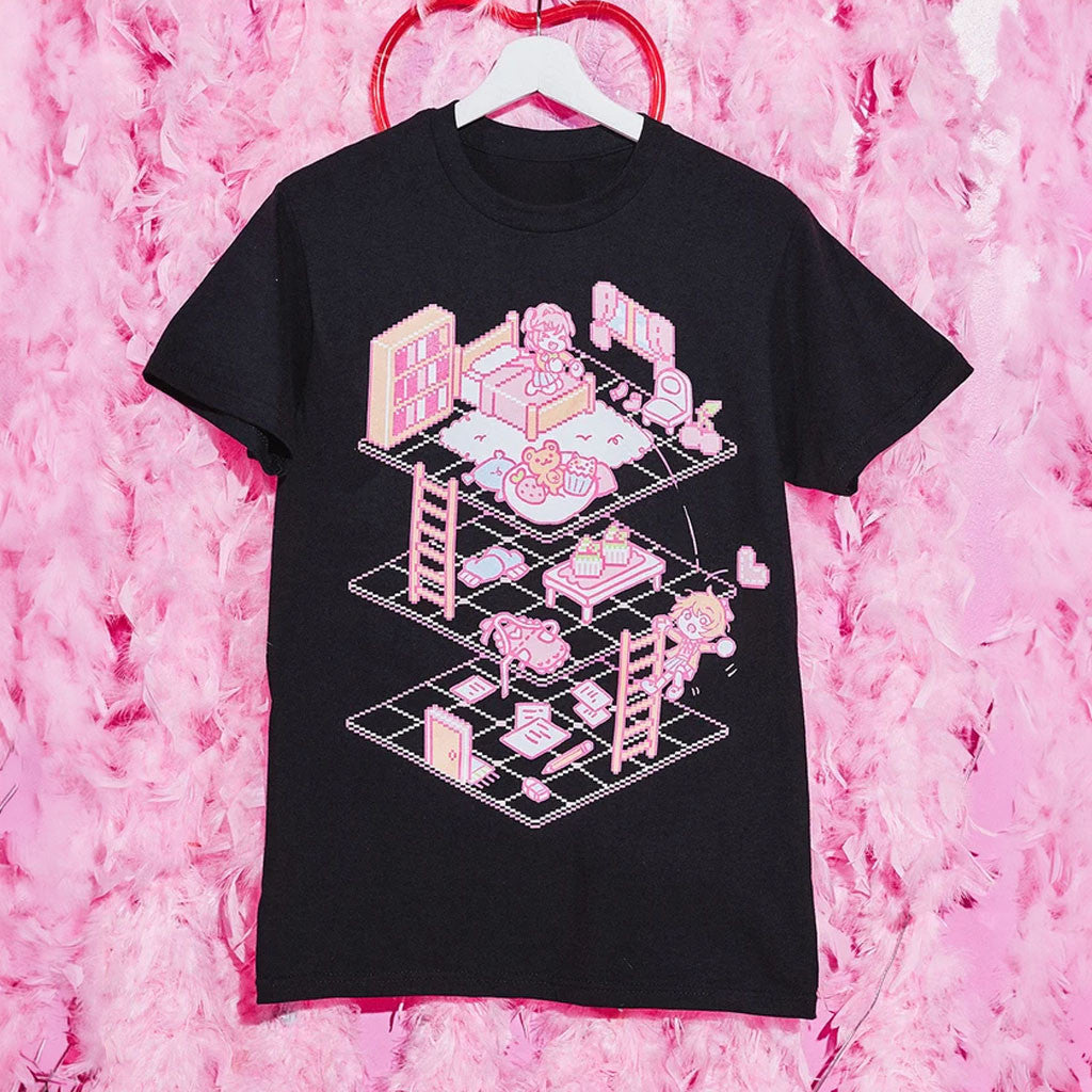 DDLC Merch Doki Doki Literature Club 2026 Balance Black T-Shirt Gift For Video Game Lovers
