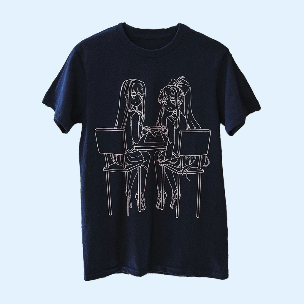 DDLC Merch Doki Doki Literature Club 2026 Reflection T-Shirt Present For Game Lovers