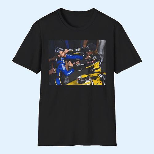 Carson Hocevar Ryan Blaney NASCAR Fight Shirt Bristol Night Race Tee Gifts For NASCAR Fans