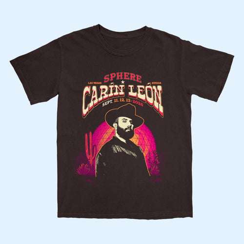 Carin Leon Merch 2026 Sphere T-Shirt Carin Leon Tour Merch Present For Music Lovers