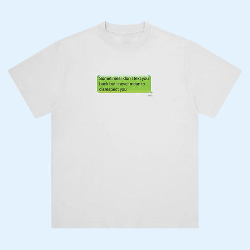Corteiz CRTZRTW Merch 2026 Text Me Back T-Shirt White Gift Ideas For Friends