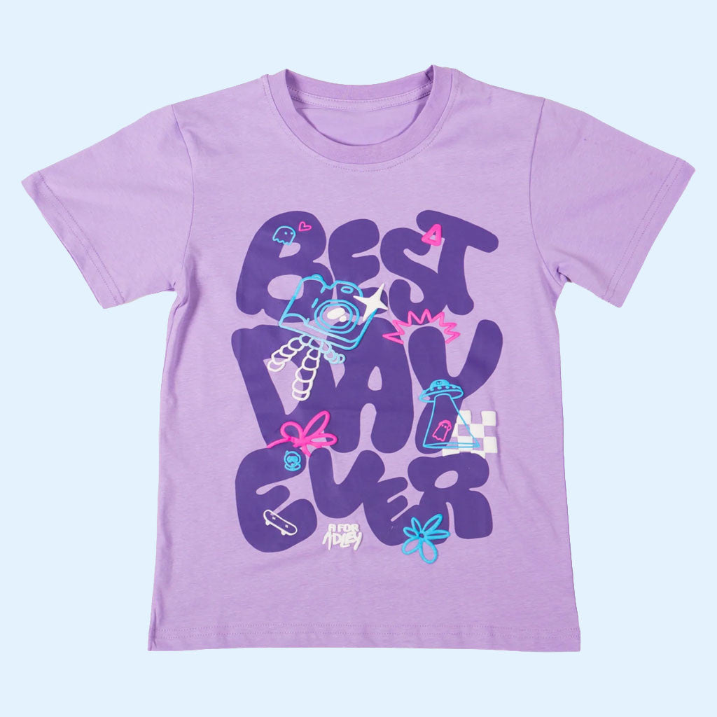 A For Adley Merch 2026 A For Adley X Best Day Ever T-Shirt Gift For Daughters