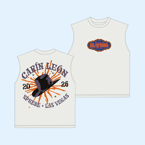 Carin Leon Merch 2026 Sphere Las Vegas Tank Top Carin Leon Tour Merch Music Related Gifts