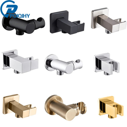 Wall Mounted Shower Head Holder - Brass Bidet Sprayer Bracket