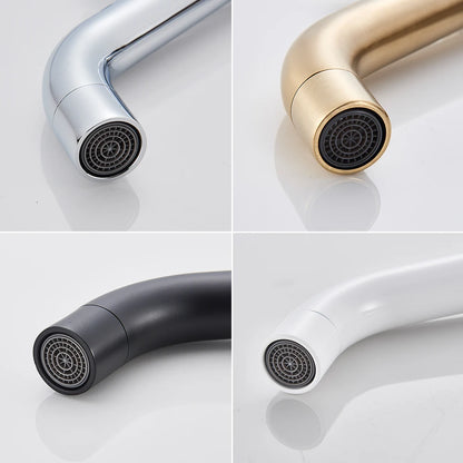 LuxeFlow Modern Bathroom Basin Mixer Tap - Premium Metal Finish