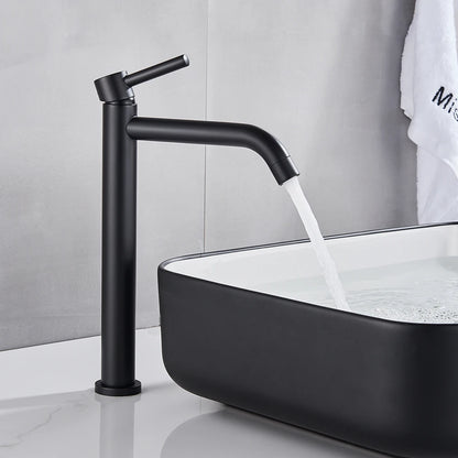 LuxeFlow Modern Bathroom Basin Mixer Tap - Premium Metal Finish