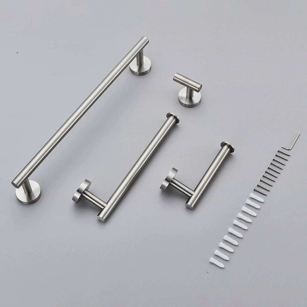 Aura Series - Bathroom Hardware Set - SUS 304 Stainless Steel
