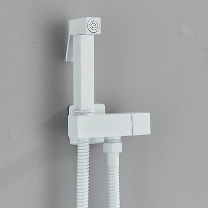 AquaStream Handheld Bidet Sprayer - Stainless Steel - Bathroom Hygiene