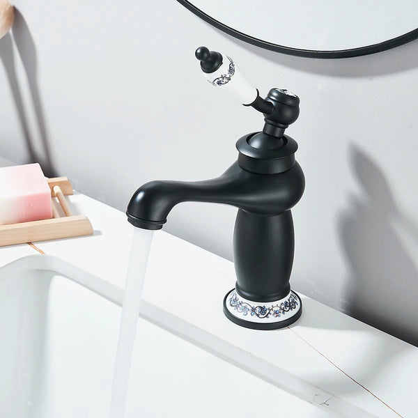 Modern Brass Basin Faucet - Single Hole Bathroom Mixer Tap