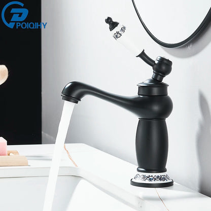 Modern Brass Basin Faucet - Single Hole Bathroom Mixer Tap