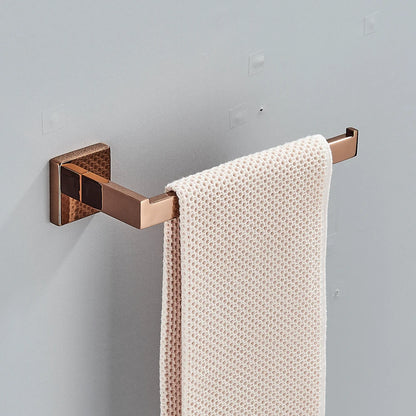 Aurelia Rose Gold Bathroom Hardware Set - Stainless Steel - Luxury Bath