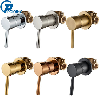 AquaFlow Concealed Shower Diverter Valve - Brass Mixer - Bathroom
