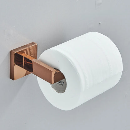 Aurelia Rose Gold Bathroom Hardware Set - Stainless Steel - Luxury Bath