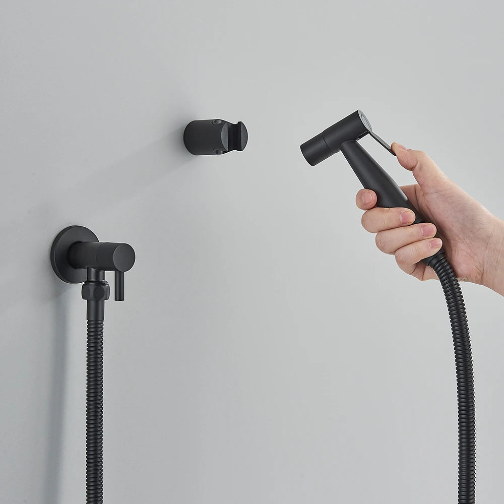 AquaLux Handheld Bidet Sprayer - Stainless Steel - Modern Finishes