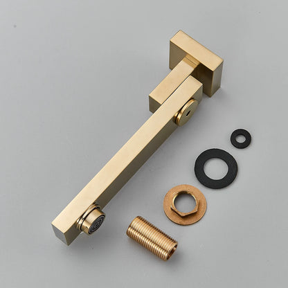 Modern Wall-Mount Tub Spout - Brass Replacement Faucet