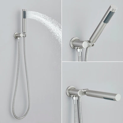Aurelius Handheld Shower Set - Solid Brass Faucet - Bathroom Upgrade