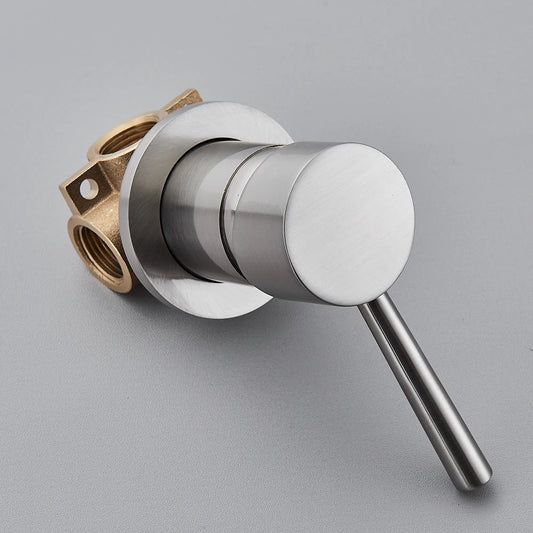 AquaFlow Concealed Shower Diverter Valve - Brass Mixer - Bathroom