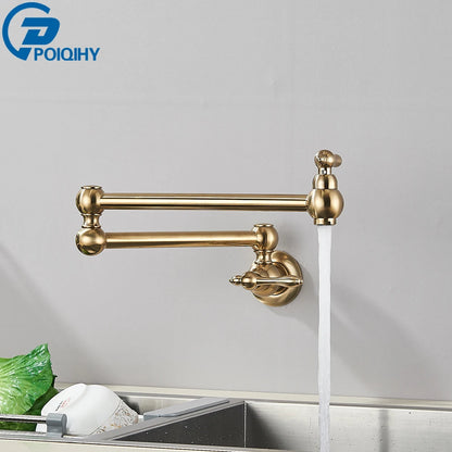 FlexiStream - Wall Mounted Cold Water Tap - Folding 360 Spout
