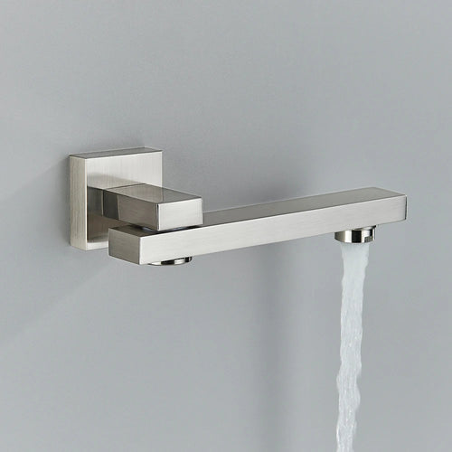Modern Wall-Mount Tub Spout - Brass Replacement Faucet